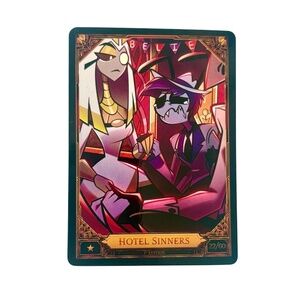 Hazbin Hotel Trading Card Hotel Sinners 1st Edition 22/60 Rare